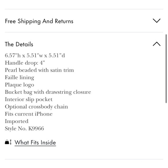 Purl Pearl Embellished Small Bucket Bag | Kate Spade - Picture 9 of 12